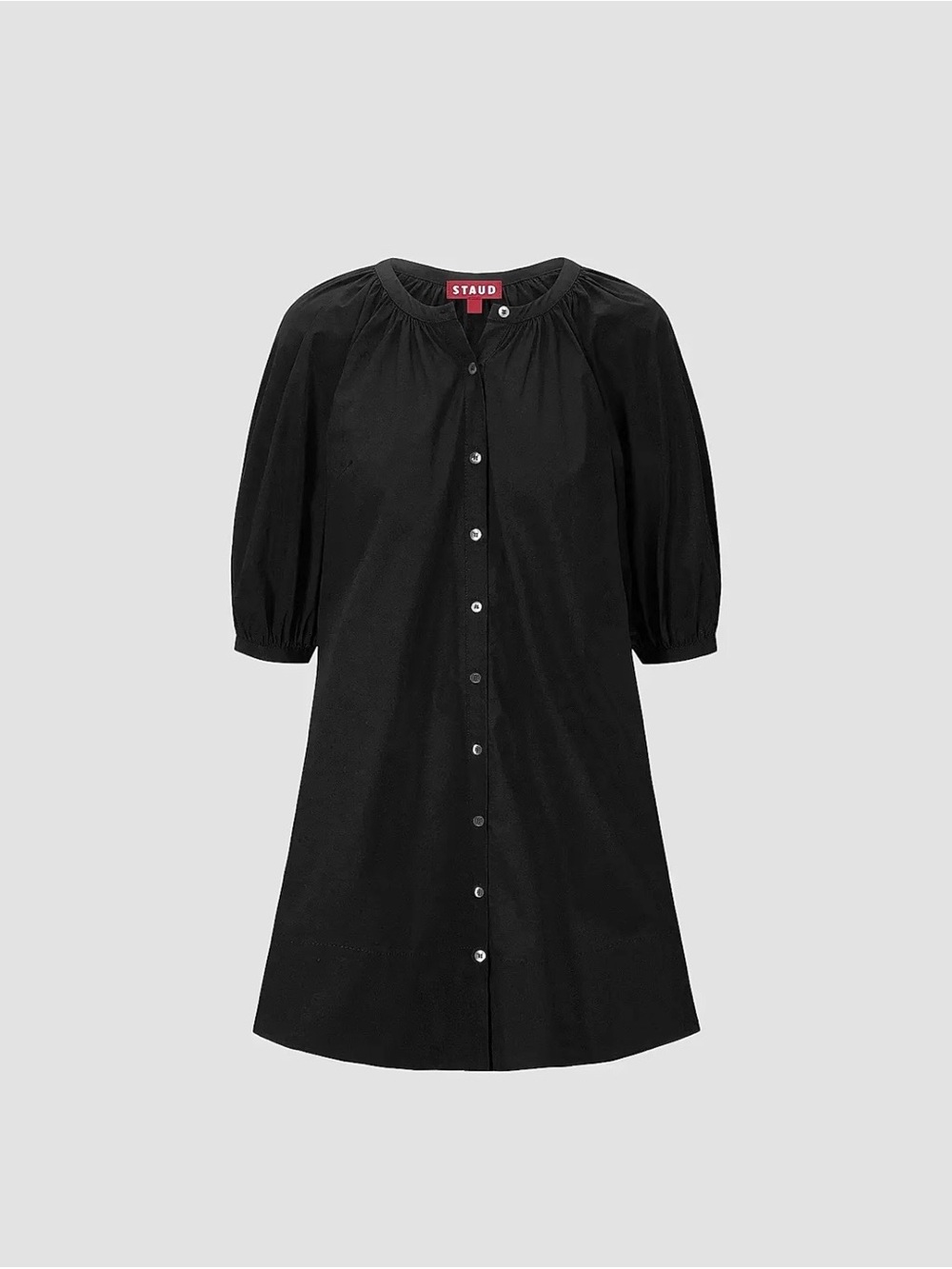 STAUD Black Dress mini Vincent